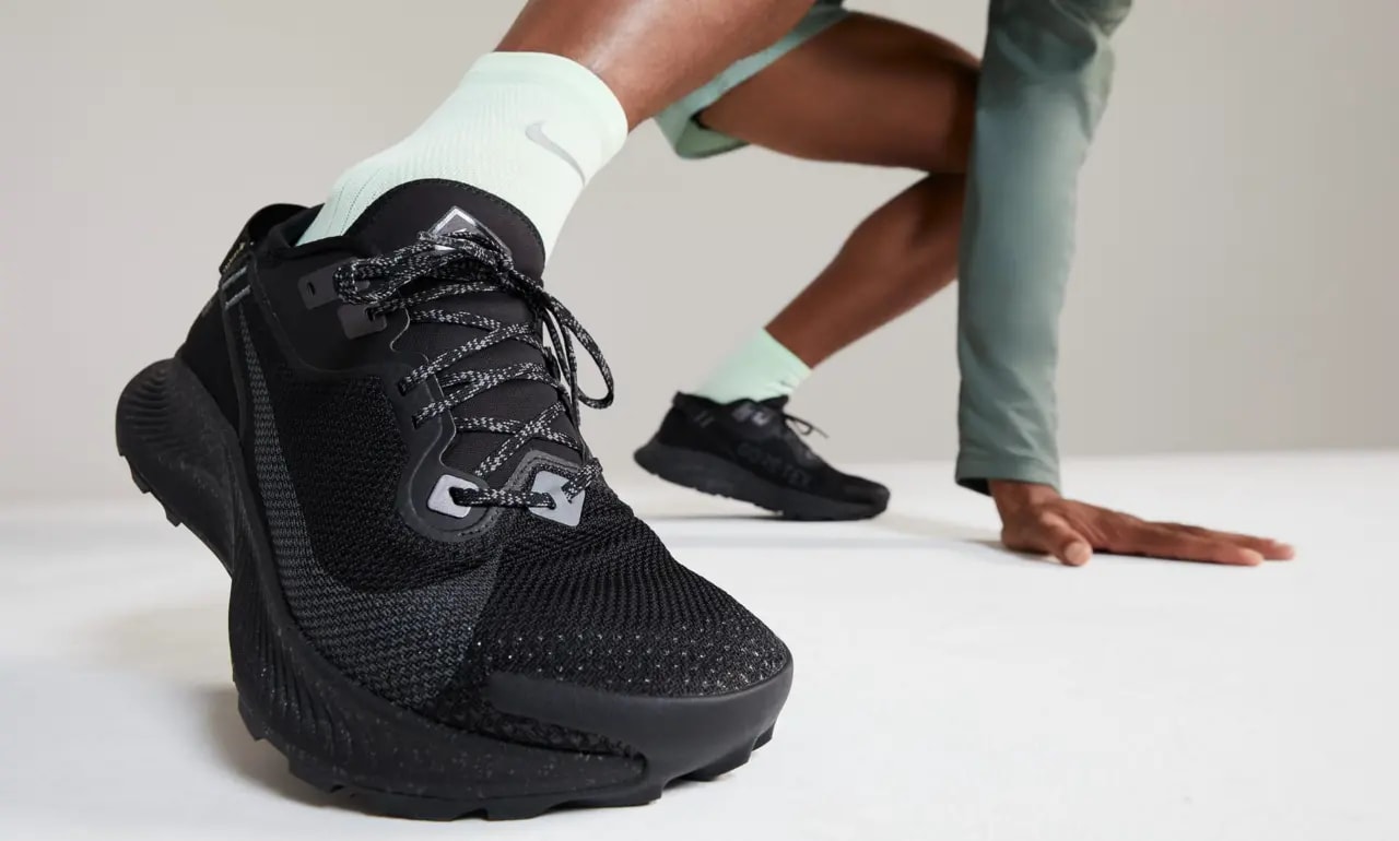 Giày Nike Pegasus Trail 2 GTX 'Black Metallic Dark Grey' CU2016-001 — ảnh 3