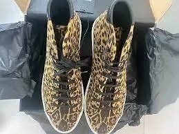 Giày Saint Laurent Malibu Mid 'Leopard Print' 606075-1VV10-2038 — ảnh 3