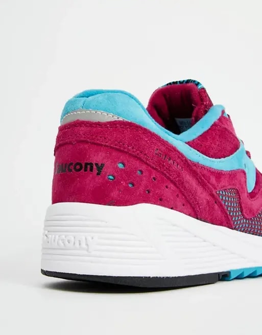Giày Saucony Grid 8000 'Merlot' S70223-3 — ảnh 5