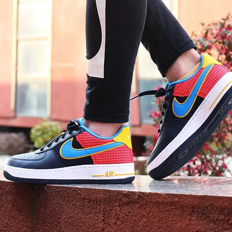 Giày Nike Air Force 1 Low GS 'Photo Blue' AV0748-400 — ảnh 5