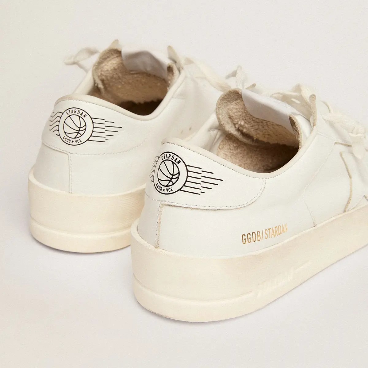 Giày Golden Goose Stardan Leather 'White' GWF00128-F000566-10100 — ảnh 4