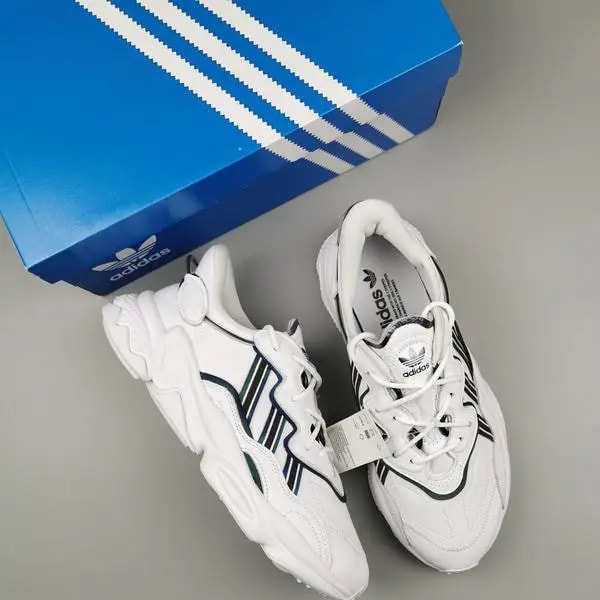 Giày Adidas Ozweego 'Cloud White Black' FZ0037 — ảnh 5