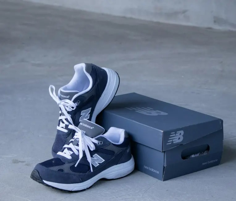 Giày New Balance 993 Made in USA Dark Gray GC993NW — ảnh 3