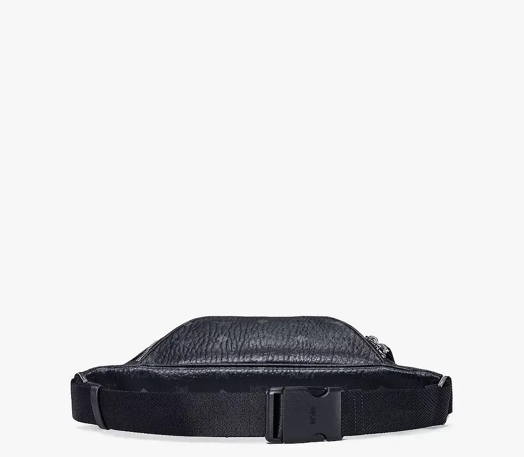 Túi MCM Small Fursten Belt Bag In Visetos Black MMZAAFI04BK001 — ảnh 3