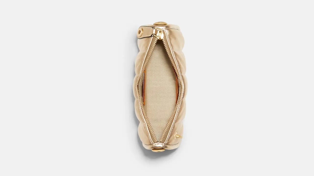 Túi Coach Swinger 20 With Quilting 'Metallic Soft Gold' C6746-B4TFV — ảnh 3