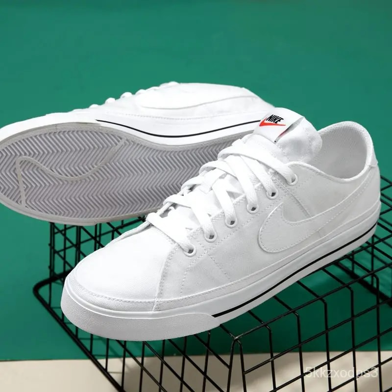 Giày Nike Court Legacy Canvas 'White' CW6539-100 — ảnh 4