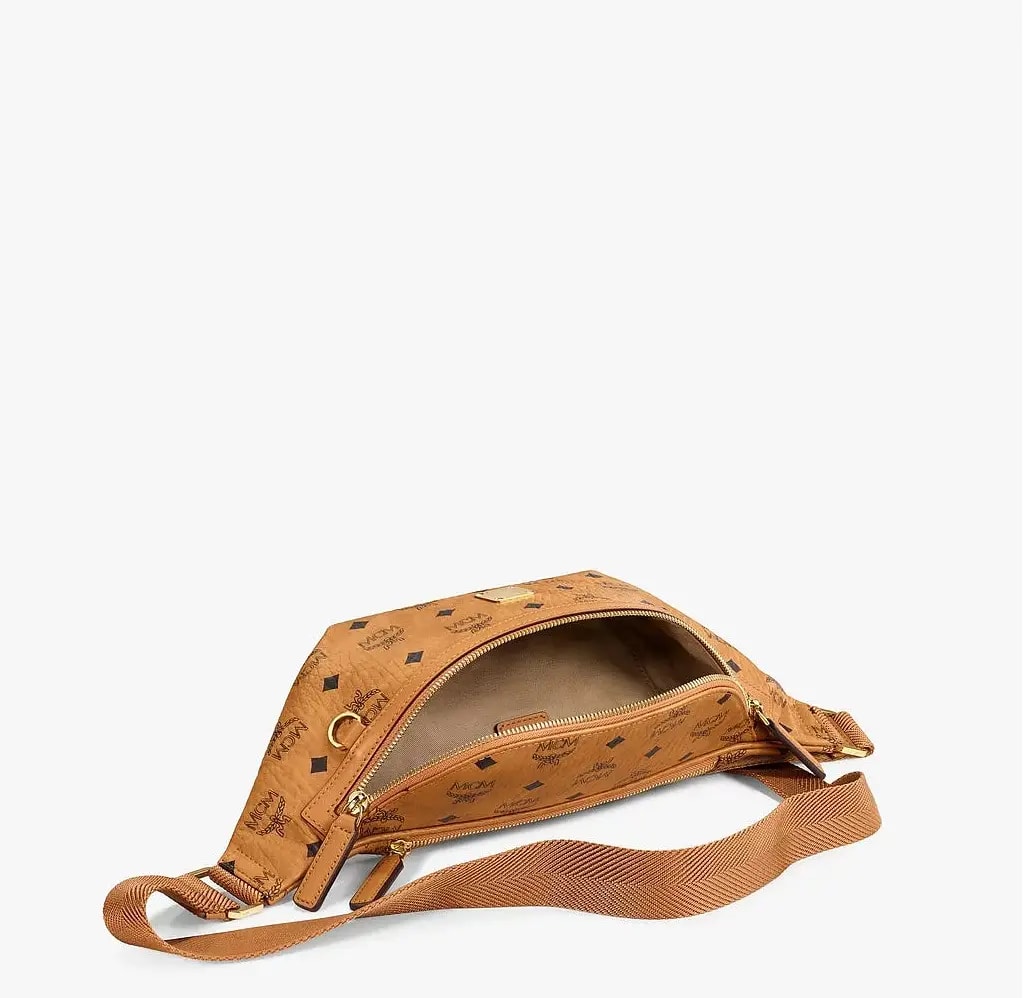 Túi MCM Medium Fursten Belt Bag In Visetos Cognac MMZAAFI01CO001 — ảnh 4
