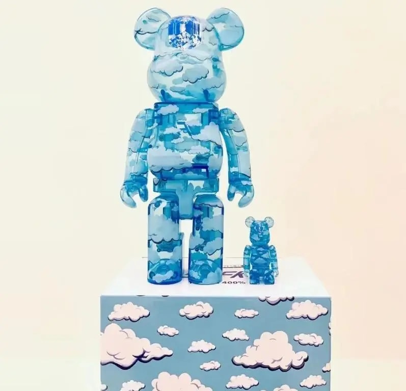Mô Hình Bearbrick x SMFK X Peter Paquin 100% + 400% — ảnh 4