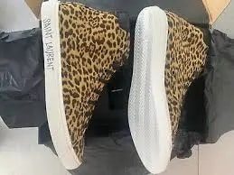 Giày Saint Laurent Malibu Mid 'Leopard Print' 606075-1VV10-2038 — ảnh 2