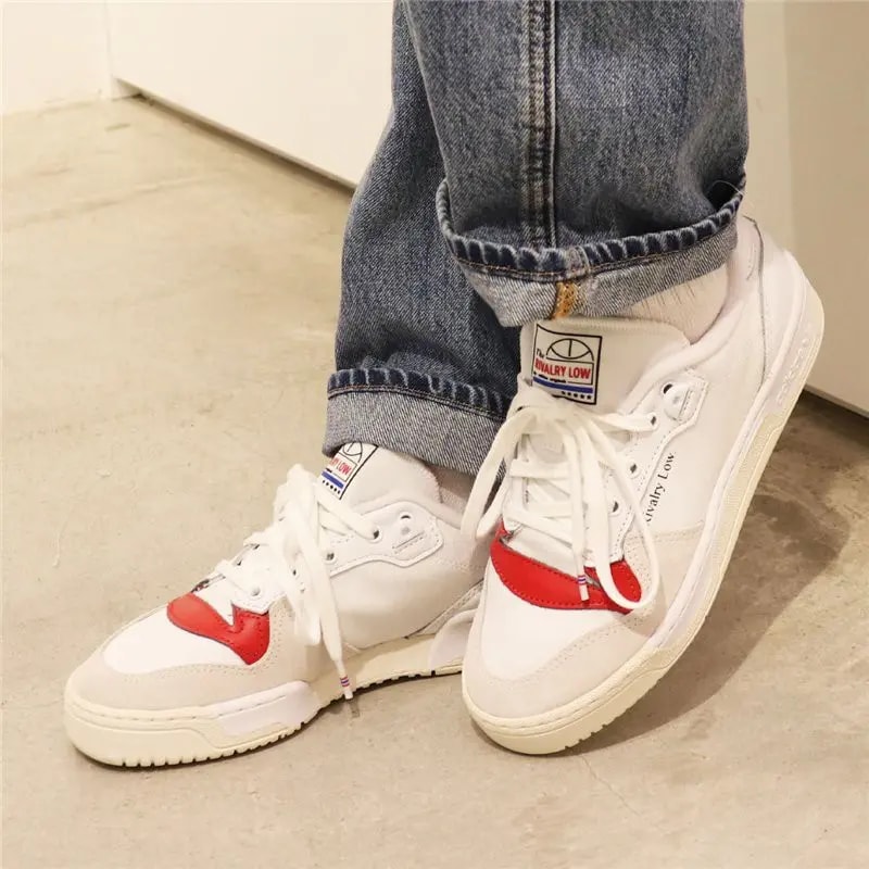 Giày Adidas Rivalry Low 'White Glory Red' EF6418 — ảnh 2