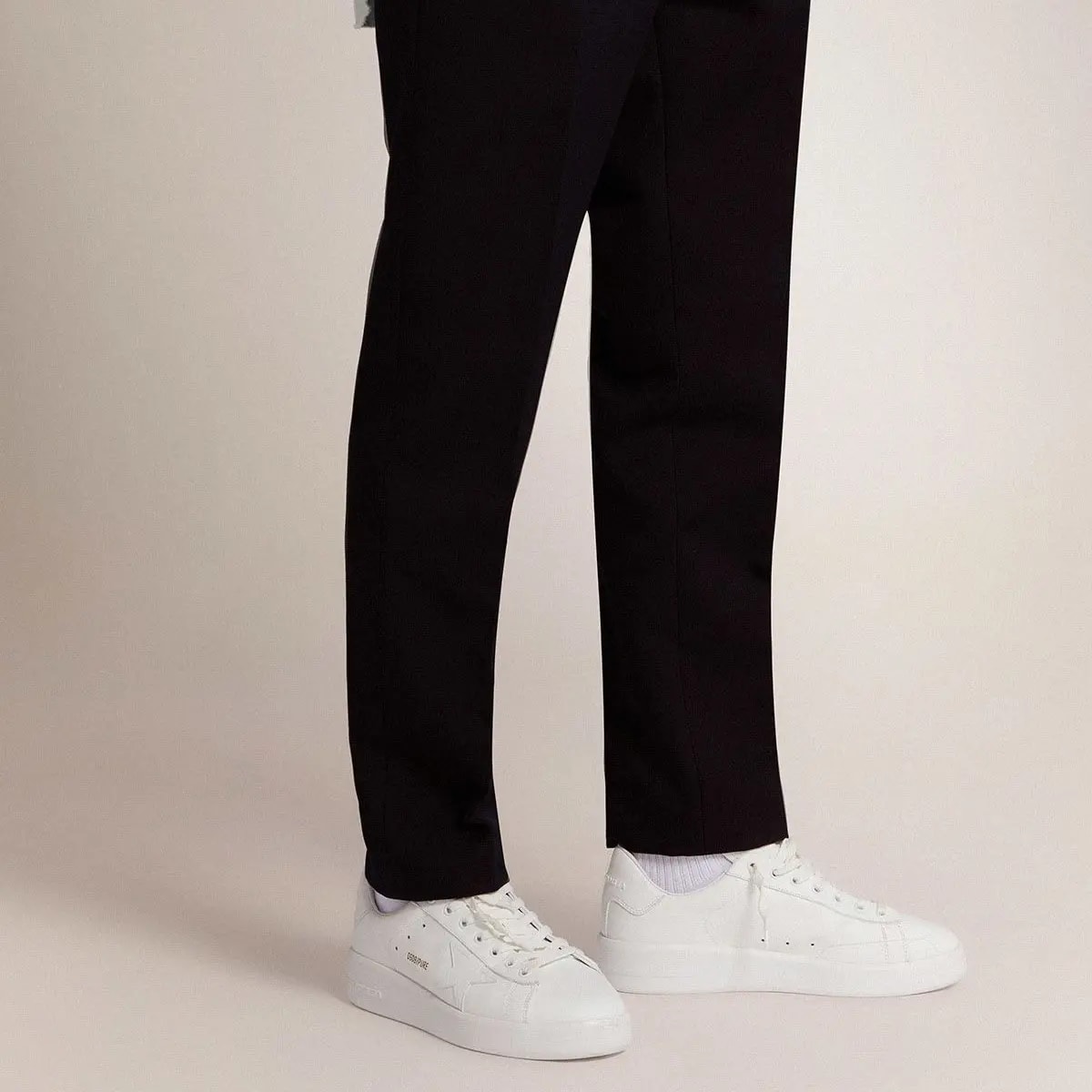 Giày Golden Goose Purestar All White GMF00197-F000541-10100 — ảnh 2
