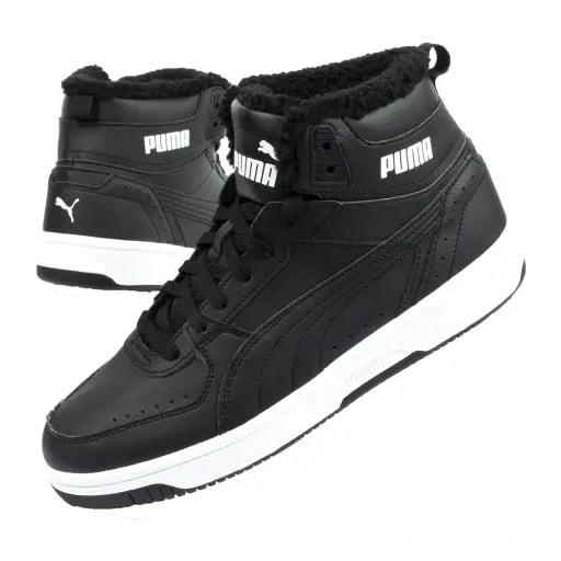 Giày Puma Rebound Joy Fur Trainers 375576-01 — ảnh 2