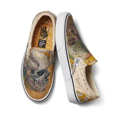 Giày Vans Classic Slip- On Vincent Van Gogh VN0A38F7U481 — ảnh 4