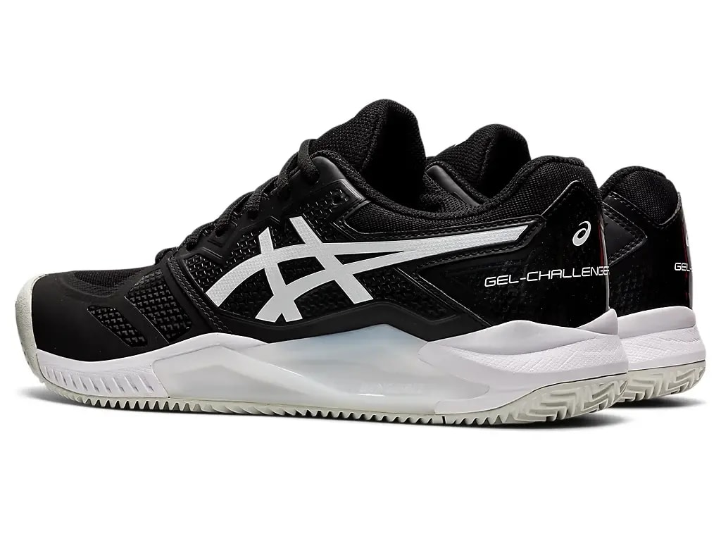 Giày Tennis Asics Gel Challenger 13 Clay 'Black White' 1041A221-001 — ảnh 5