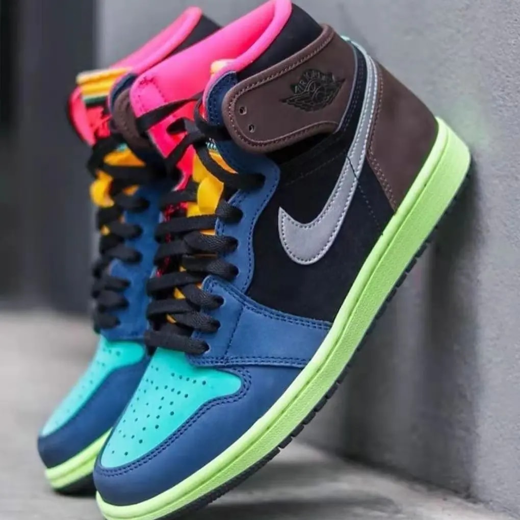 Giày Nike Air Jordan 1 Retro High 'Tokyo Bio Hack' GS 575441-201 — ảnh 5