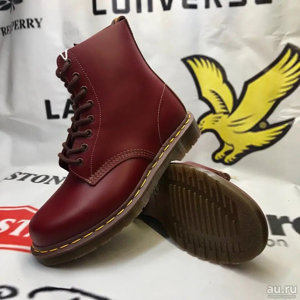 Giày Dr. Martens 1460 Newton Leather Lite Boot 'Cherry Red' 21856600 — ảnh 3