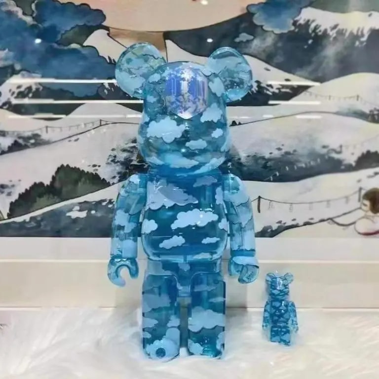 Mô Hình Bearbrick x SMFK X Peter Paquin 100% + 400% — ảnh 3