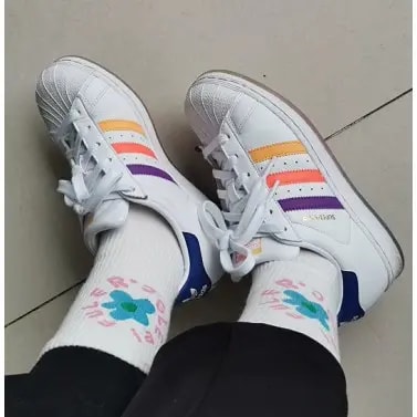 Giày Adidas Superstar 'Multi Color' EG8133 — ảnh 2