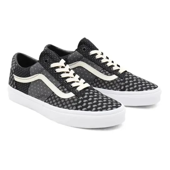 Giày Vans Old Skool 'Tie Print Patchwork' VN0A3WKT9XJ — ảnh 2