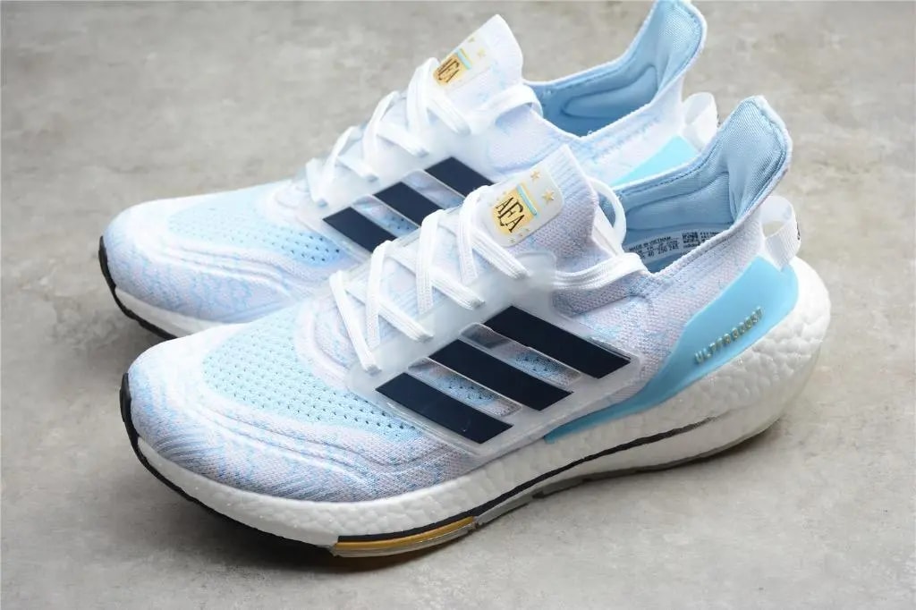 Giày Adidas UltraBoost 21 'White Clear Blue' GZ7120 — ảnh 5