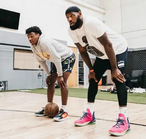 Giày Nike LeBron 18 'Los Angeles By Night' DB8148-600 — ảnh 3