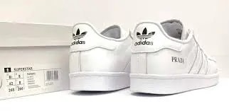 Giày Adidas Prada x Superstar 'Core White' &amp; Bag Bundle FW6683 — ảnh 4