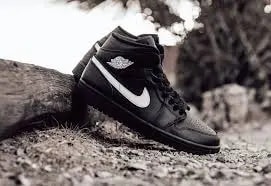 Giày Nike Air Jordan 1 Mid 'Black White' (2018) 554724-049 — ảnh 5