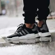 Giày Adidas NMD_R1 Mesh "Black Charcoal" S31504 — ảnh 2