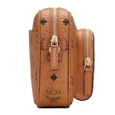 Túi MCM Klassik Crossbody Visetos Cognac MMRASKC06CO001 — ảnh 4