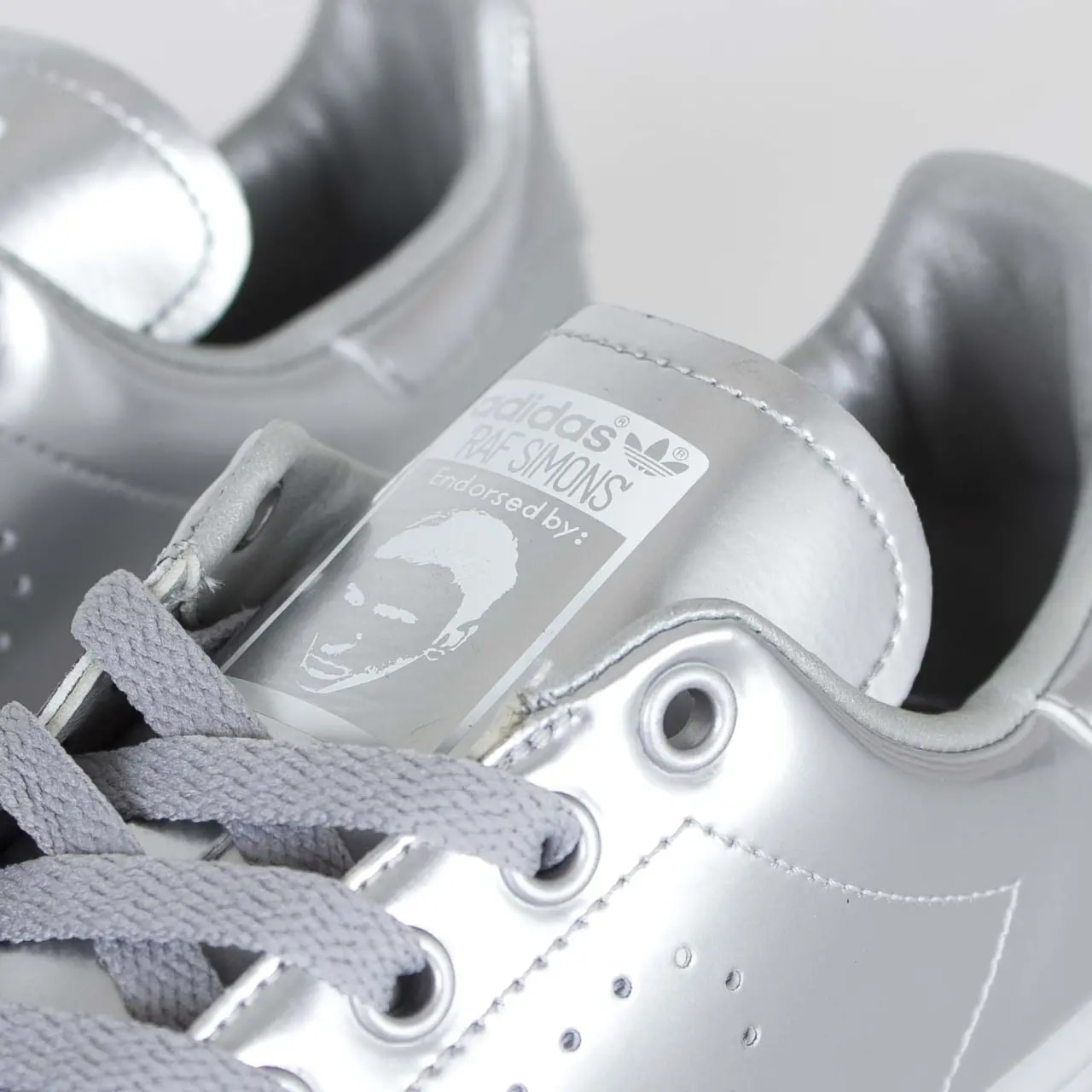 Giày Adidas Raf Simons x Stan Smith 'Silver Metallic' AQ2643 — ảnh 3