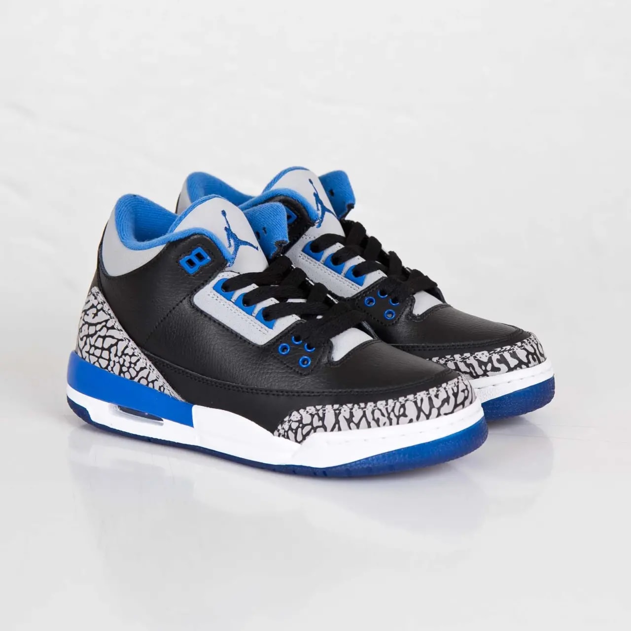 Giày Nike Air Jordan 3 Retro BG 'Sport Blue' 398614-007 — ảnh 5