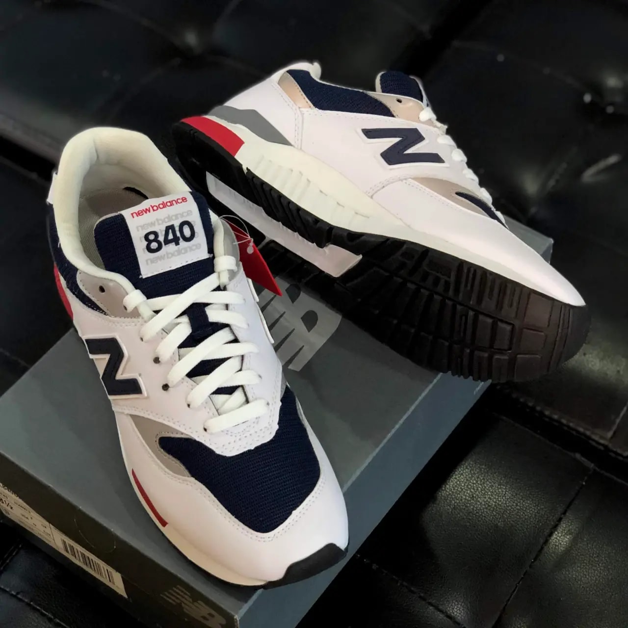 Giày New Balance 840 White Navy  ML840CF — ảnh 2