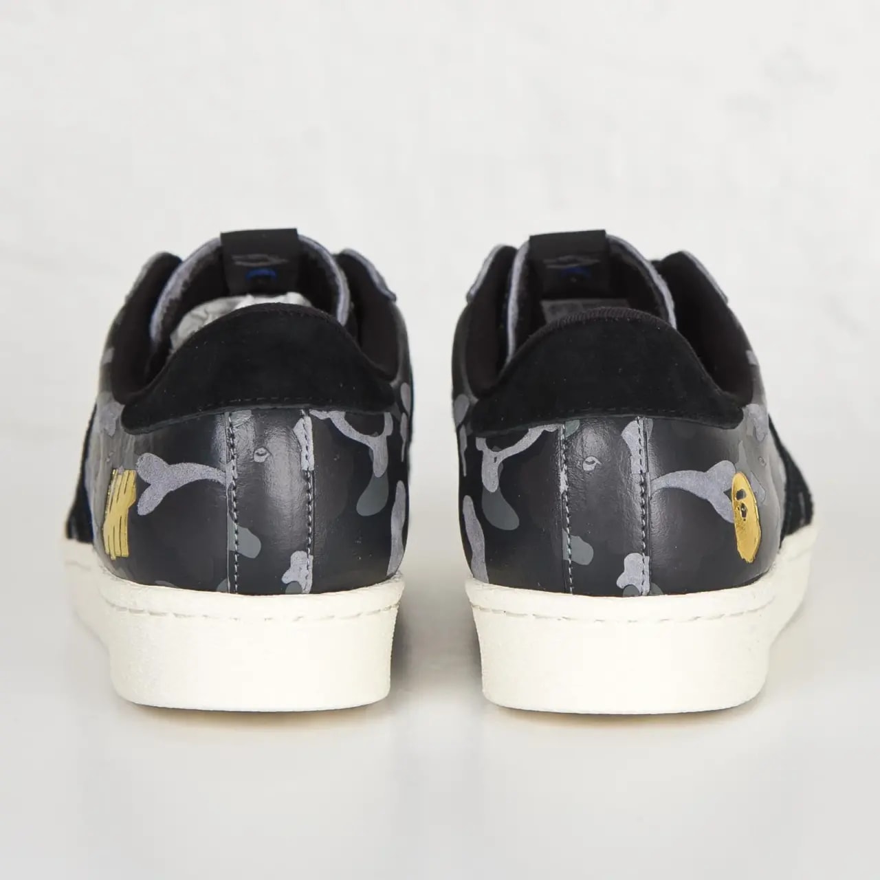 Giày Adidas Superstar 80s 'Undefeated Bape Black Camo' S74774 — ảnh 5