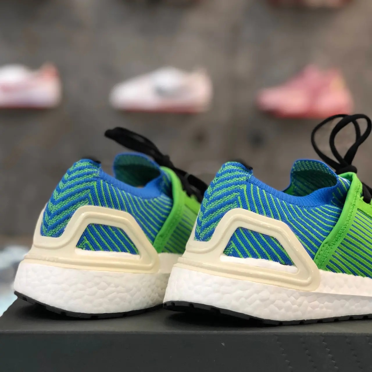 Giày Stella McCartney x Adidas Wmns UltraBoost 20 'Intense Green' EG1070 — ảnh 4
