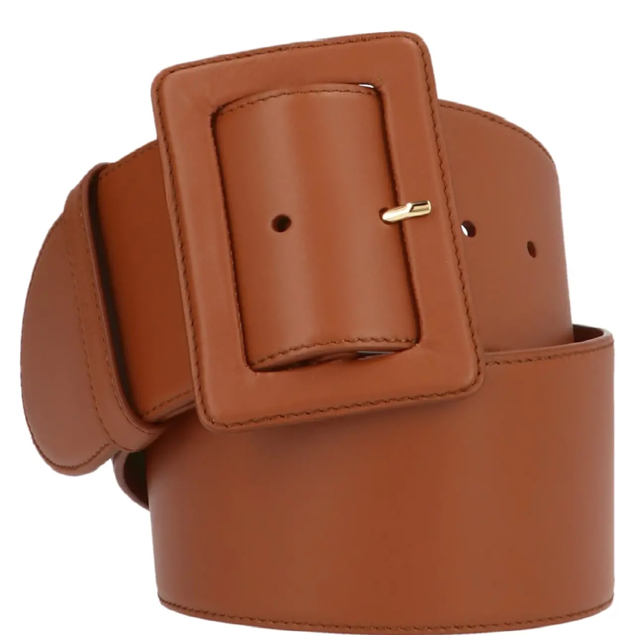 Thắt Lưng Prada High Brown Leather Belt 1CC4468NQF0046 — ảnh 2
