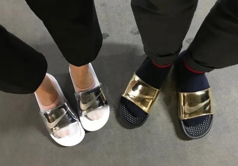 Dép Nike Benassi JDI 'Metal Silver' CJ0654-081 — ảnh 2