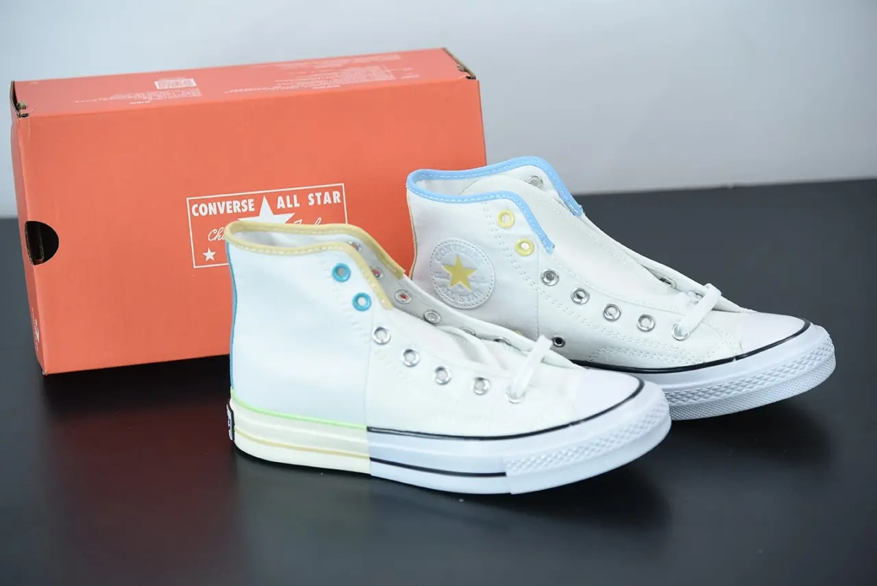 Giày Converse Chuck 70 High 'White Pack Chambray Blue' 171179C — ảnh 5