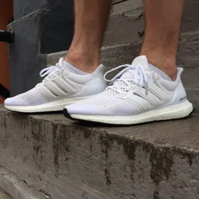 Giày Adidas UltraBoost 1.0 'Triple White' S77416 — ảnh 4
