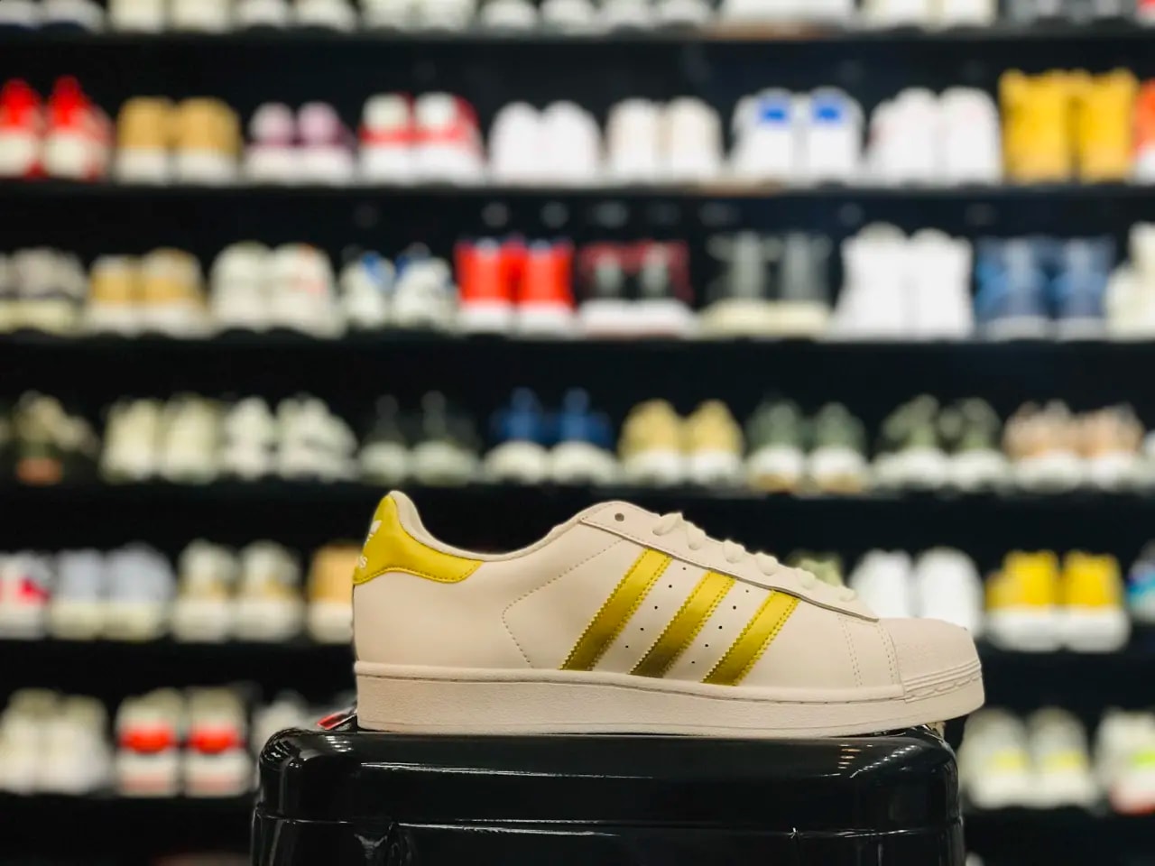 Giày Adidas Superstar 'White Gold' BY8757 — ảnh 4