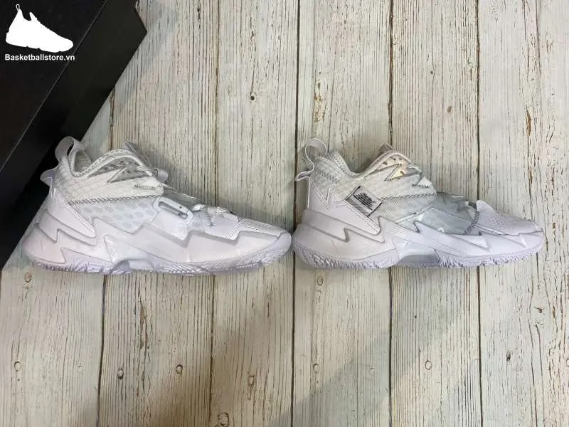 Giày Nike Jordan Why Not Zer0.3 GS 'Triple White' CD5804-103 — ảnh 3