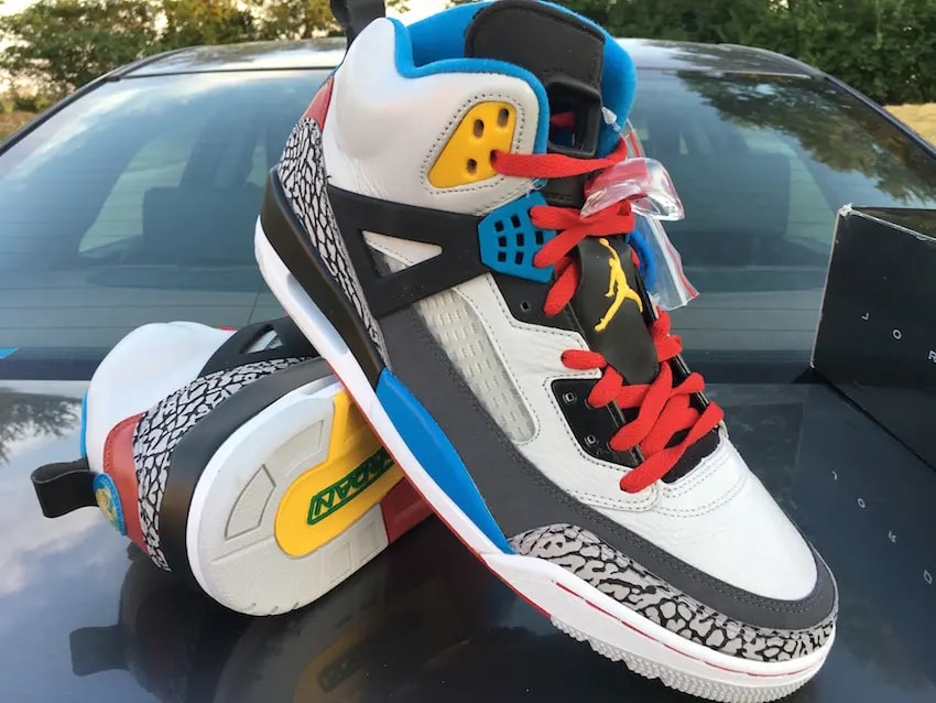 Giày Nike Jordan Spiz'ike GS 'Bordeaux' 315371-070 — ảnh 5