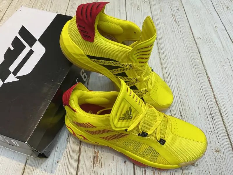Giày Adidas Dame 6 'Unisex Yellow' FW9026 — ảnh 5