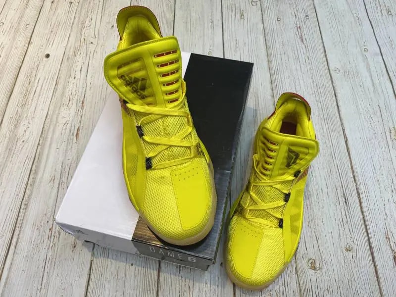 Giày Adidas Dame 6 'Unisex Yellow' FW9026 — ảnh 4