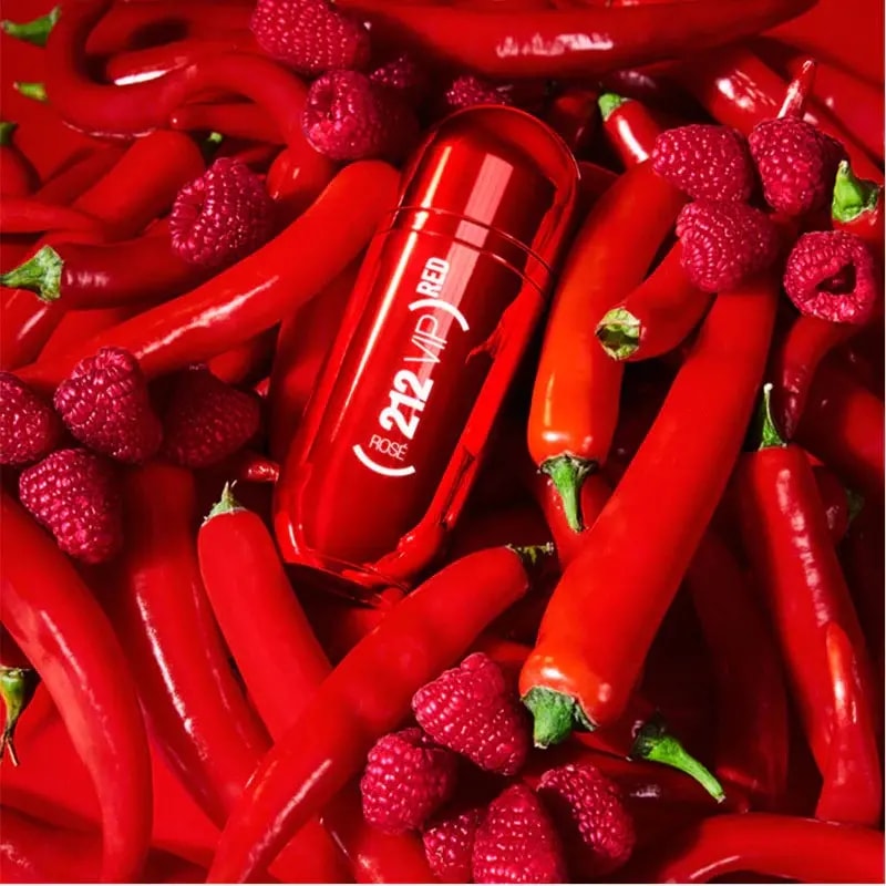 Nước hoa Carolina Herrera 212 Vip Rose Red Limited Edition — ảnh 3