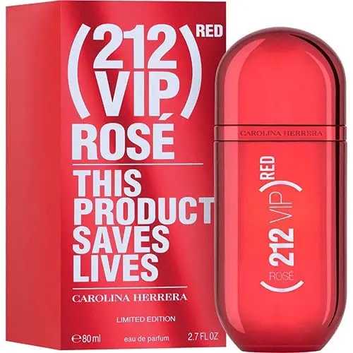 Nước hoa Carolina Herrera 212 Vip Rose Red Limited Edition — ảnh 2