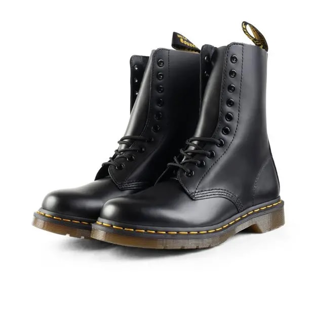 Giày Dr. Martens 1490 Smooth Leather Mid Calf Boot 'Black' 11857001 — ảnh 3
