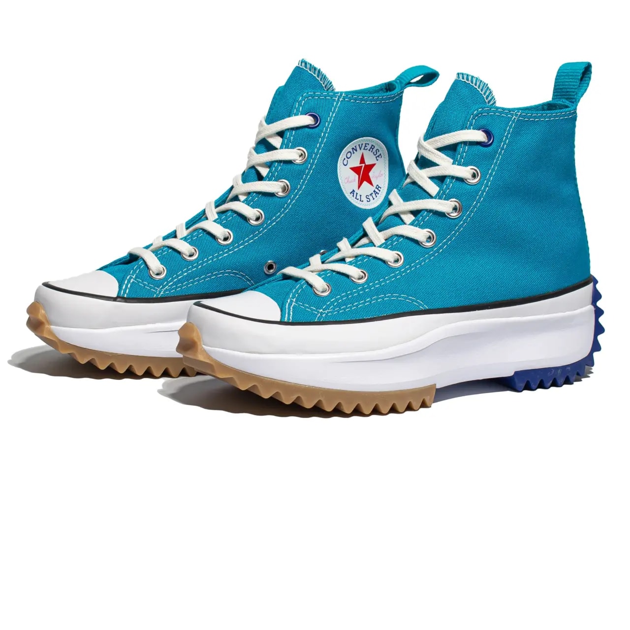 Giày Converse Run Star Hike High 'Rapid Teal Rush Blue' 167108C — ảnh 5