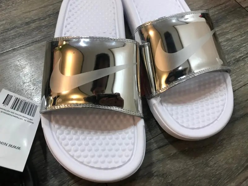 Dép Nike Benassi JDI 'Metal Silver' CJ0654-081 — ảnh 3