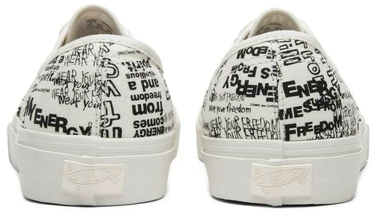 Giày Vans Comme des Garçons x OG Authentic LX 'Graffiti' VN0A4BV92GX — ảnh 4