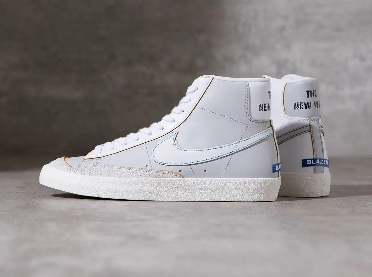 Giày Nike Blazer Mid Vintage 77 'The New Way' DC5203-100 — — ảnh 4